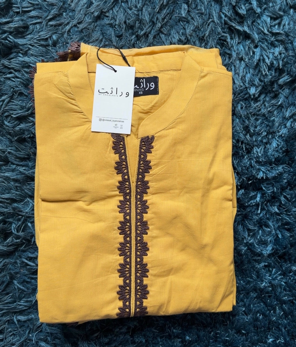 Yellow Farshi 3-Piece Suit