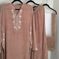 Aina (آئینہ)– Longline Kameez & Trousers Set