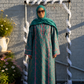 Green Kaftan Set