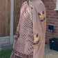 Dilkash (دلکش)– Polka-Dot Farshi Trail Gharara