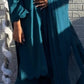 Deep Teal 3-Piece Cotton Suit