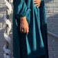 Deep Teal 3-Piece Cotton Suit