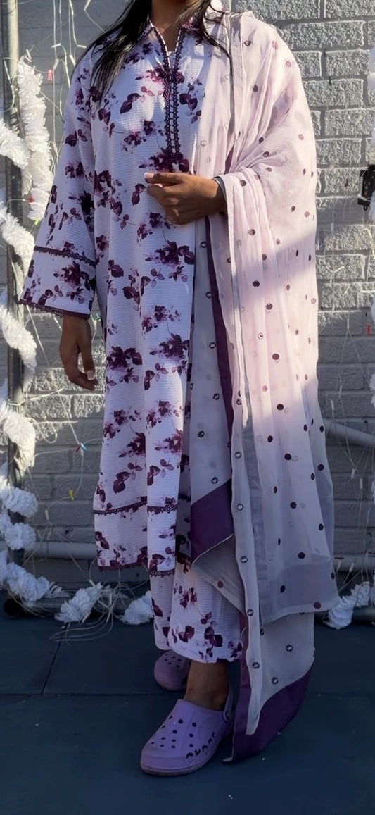 Floral Kaftan Set