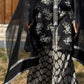 Black & White Peplum Set