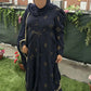 Neelam  (نیلم) – Navy Blue Anarkali Palazzo Set